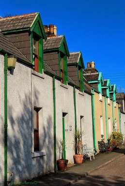 Green, Turquoise and Blue - Plockton