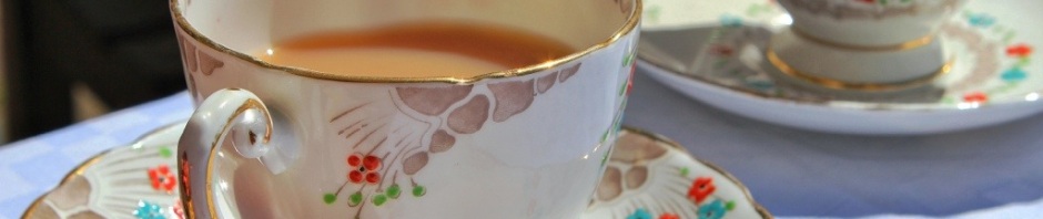 Tea in bonechina cup