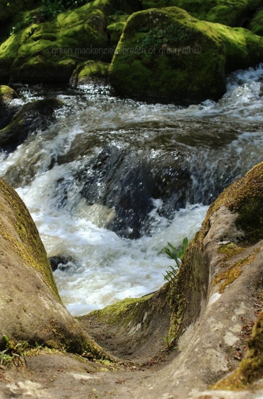 Water Groove Rock - Roslin Glen, Scotland